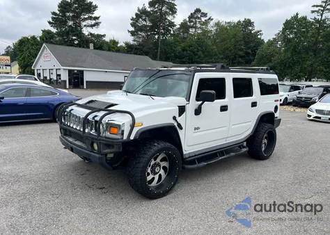 2005 Hummer H2 из США, поврежденный, VIN 5GRGN23U45H112317